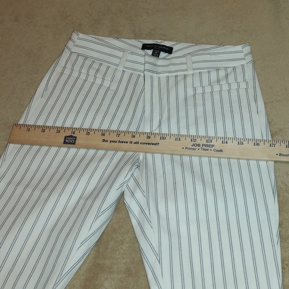 BANANA REPUBLIC denim pants with-black stripes, Size 0p - Picture 11 of 12